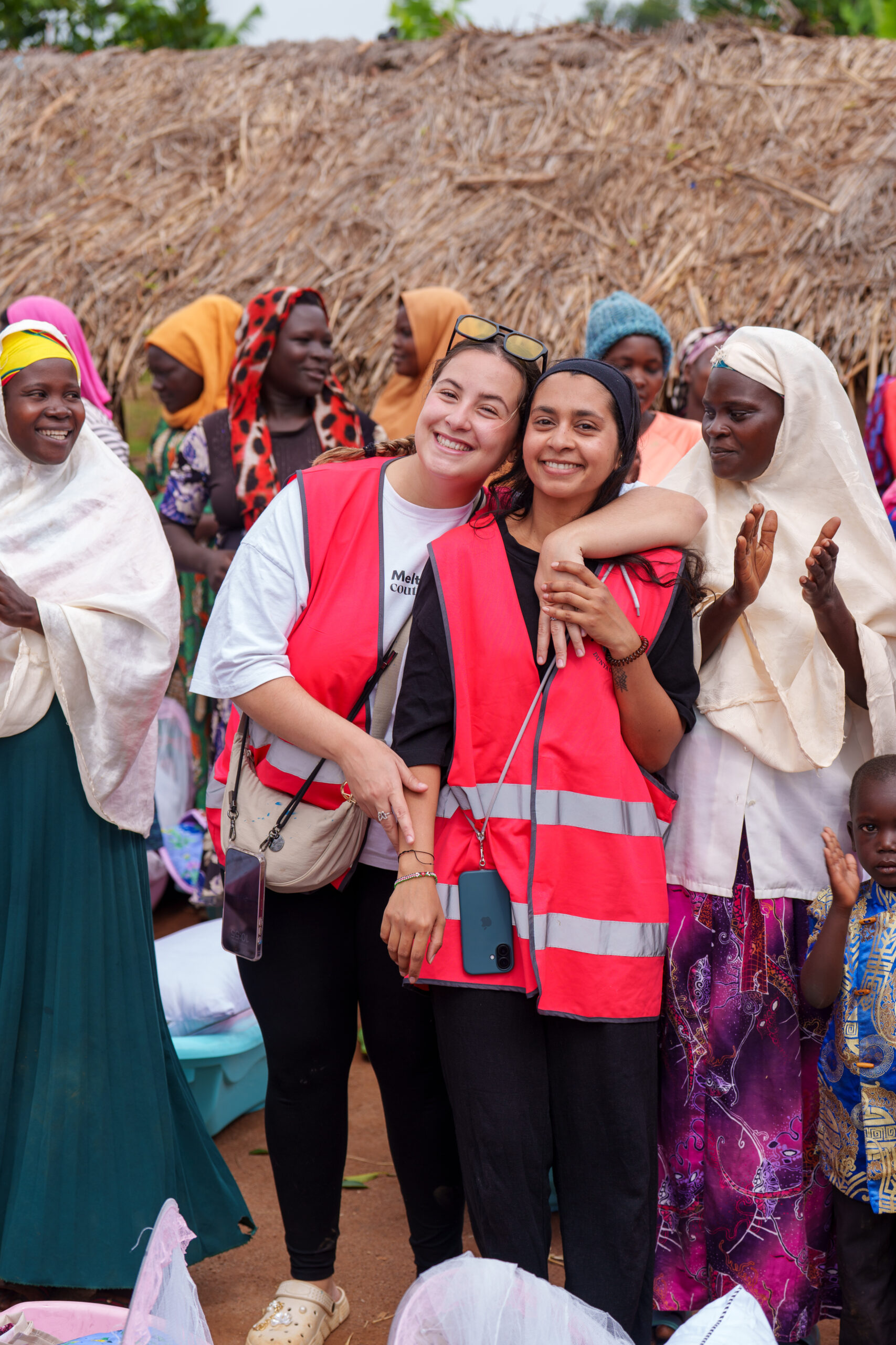 Bénévoles Dunya Charity sur le terrain