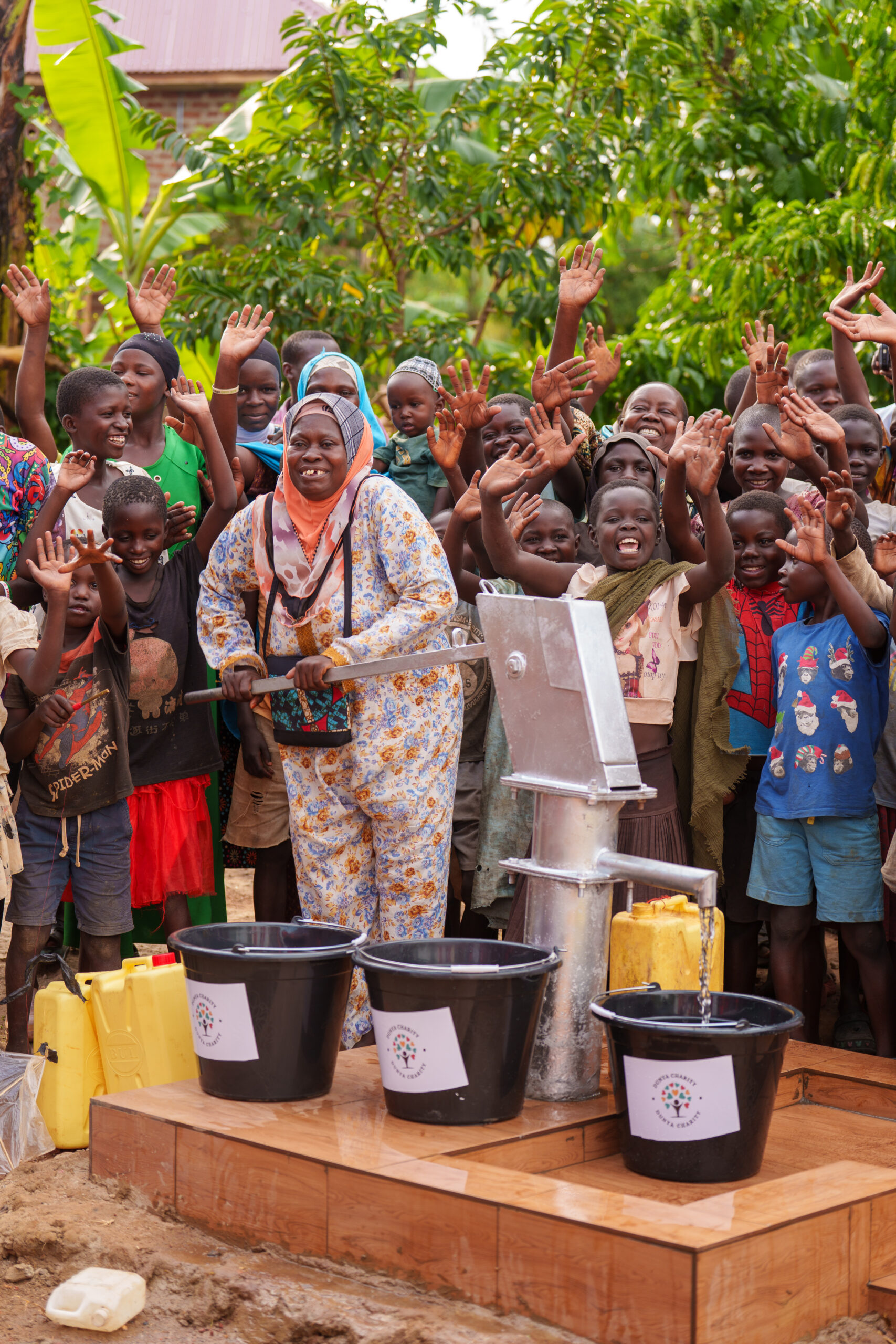 Construire un puits en Ouganda